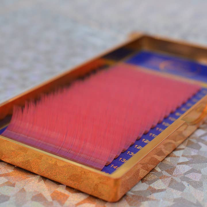 Farve eyelash extensions for engroshandel hos Inc-lash