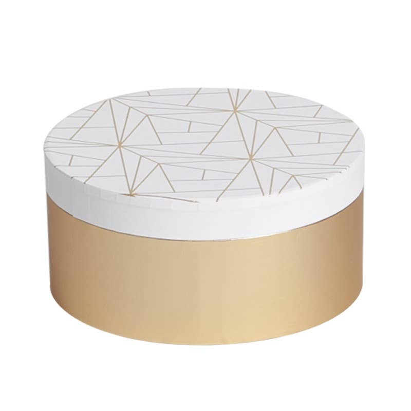 Deffrennes - Wholesale Gift Box - Exception 16.6x6 round cardboard box