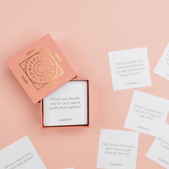 Lumitory - Wholesale Card Game - Couples Conversation Cards - Case of 60