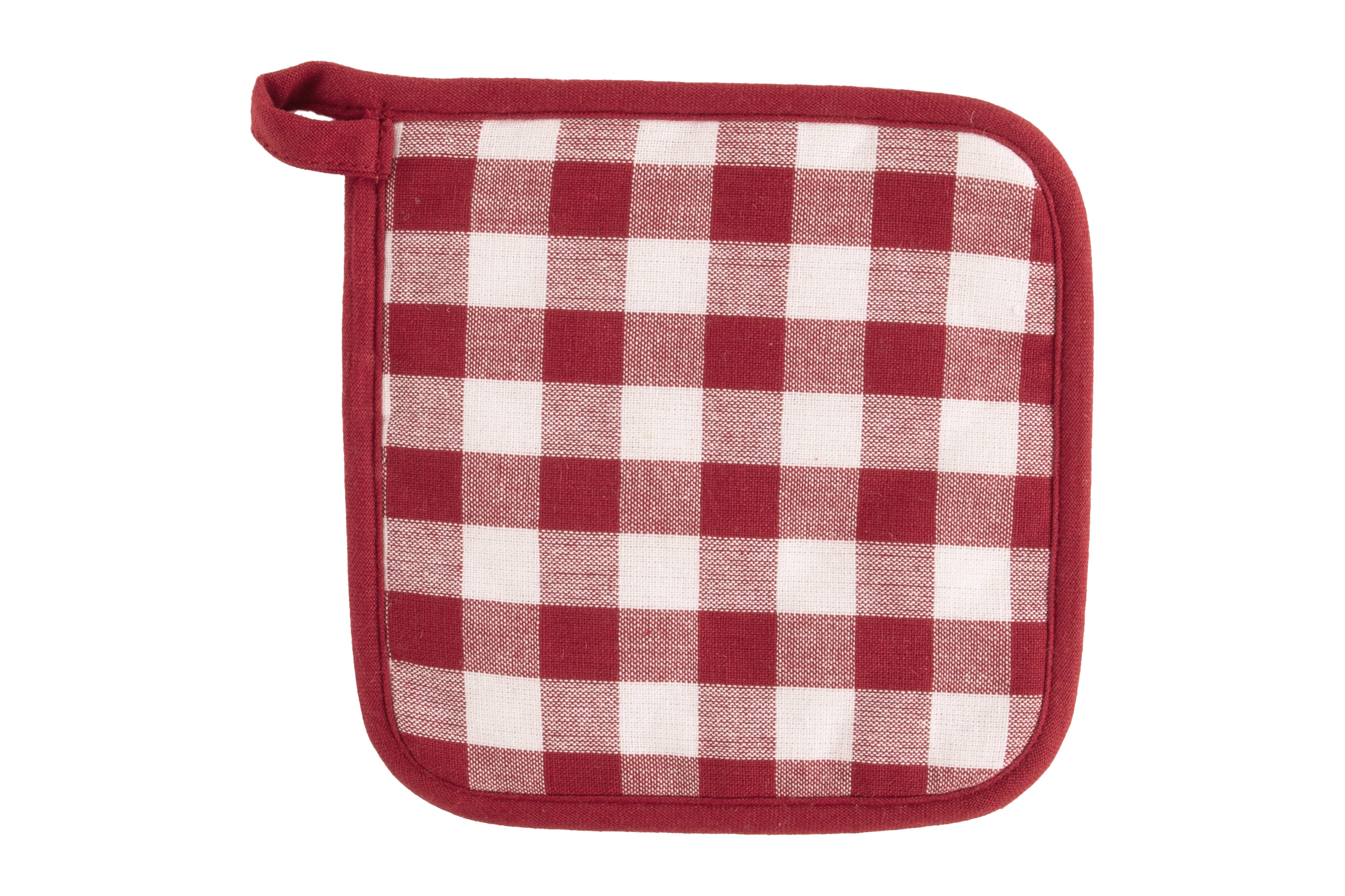 Tiseco - Wholesale Oven Mitt/Pot Holder - Pot holder GINGHAM - SET/2 - 20x20 cm6