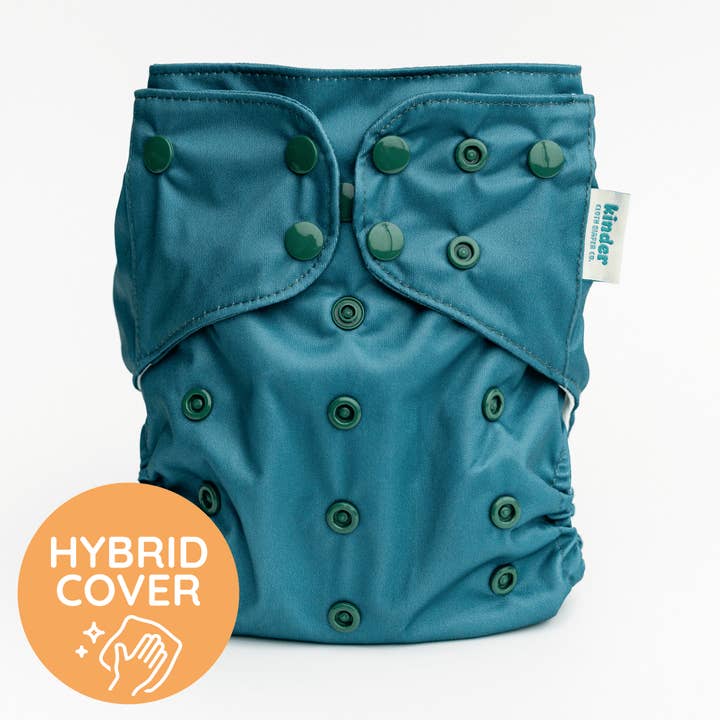 Kinder Cloth Diaper Co. - Wholesale Underwear/diaper cover – Baby - Solid Color: NEW Essentials Hybrid Wipeable Diaper Cover6