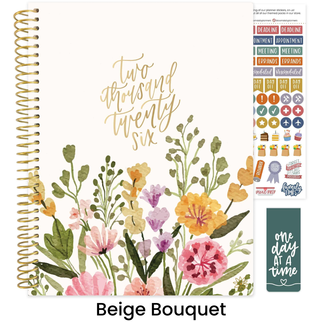 bloom daily planners - Wholesale Planner - 2026 Soft Cover Planner - 8.5" x 11" size38