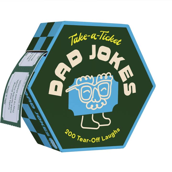 Take-a-Ticket: Dad Jokes and other Purchase Wholesale gifts for him. Free Returns & Net 60 Terms on Faire trending on Faire.