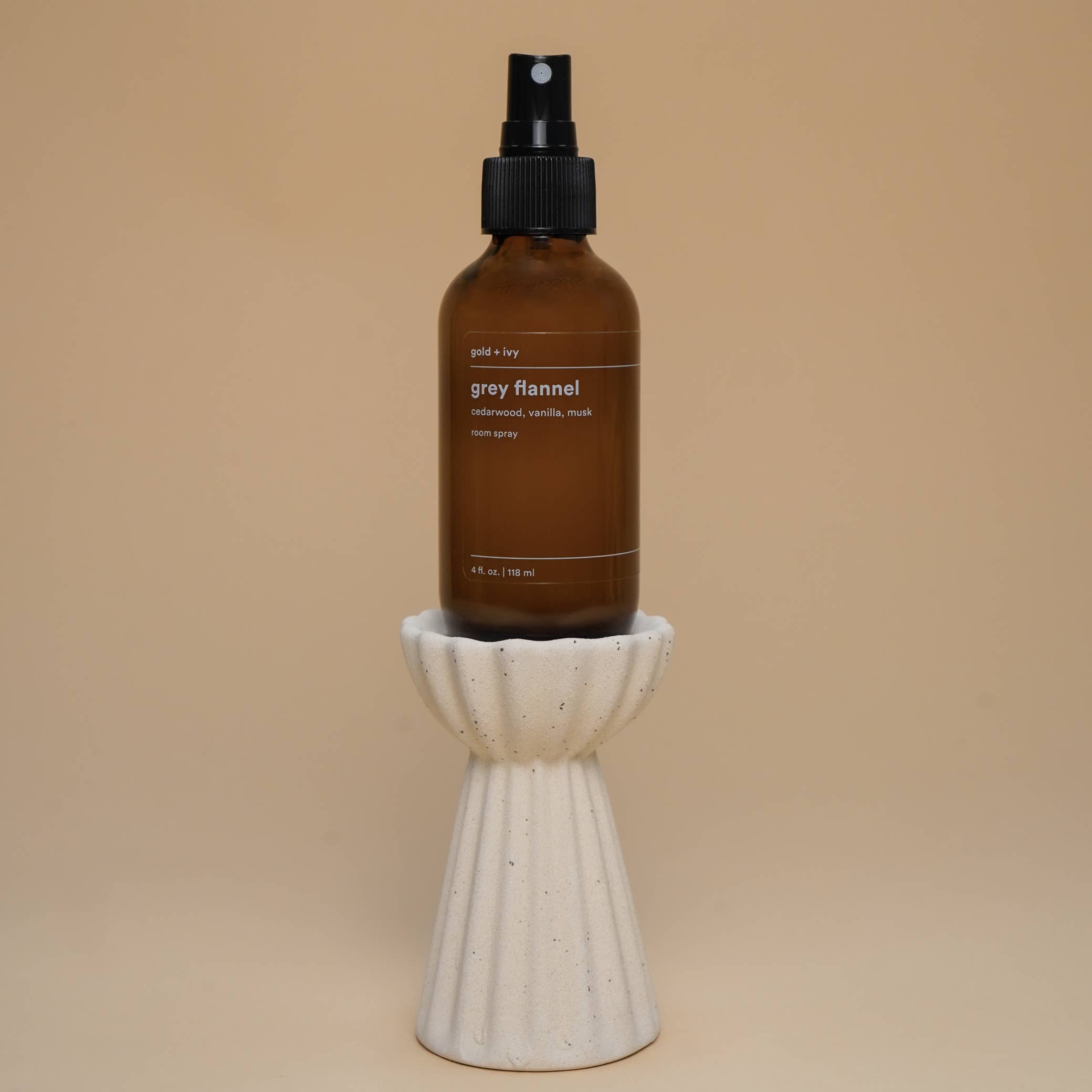 gold + ivy - Wholesale Room & Linen Spray - grey flannel room + line spray - cedarwood, vanilla, musk4