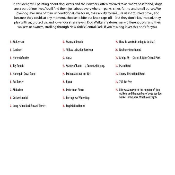 Boardwalk Puzzle Company - Wholesale Puzzle - Adult - Dog Walkers - 500 Piece3