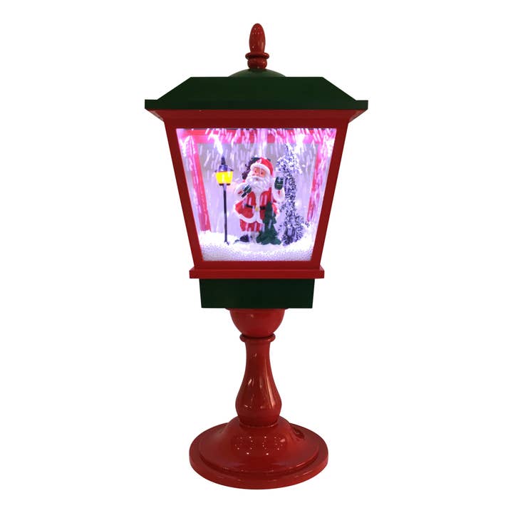 Santa Tabletop Lamp - Holiday Decor for wholesale by Glory Haus