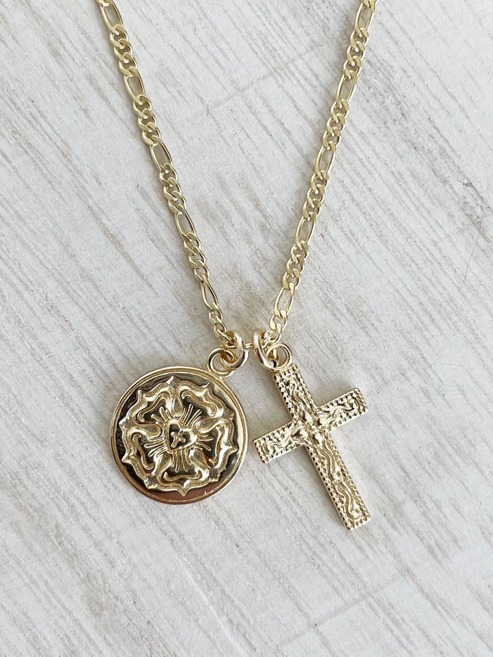 Luther's Seal Necklace for wholesale by Wicking Vicar