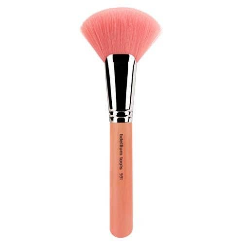 Pink Bambu 991 Face Fan for wholesale by Bdellium Tools