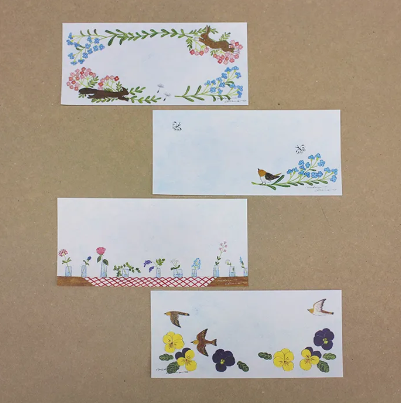 「FUNJI」In Japan - Wholesale Kladblok - Midori Asano Japanse Mini Memo Blokken | Washi Briefpapier14