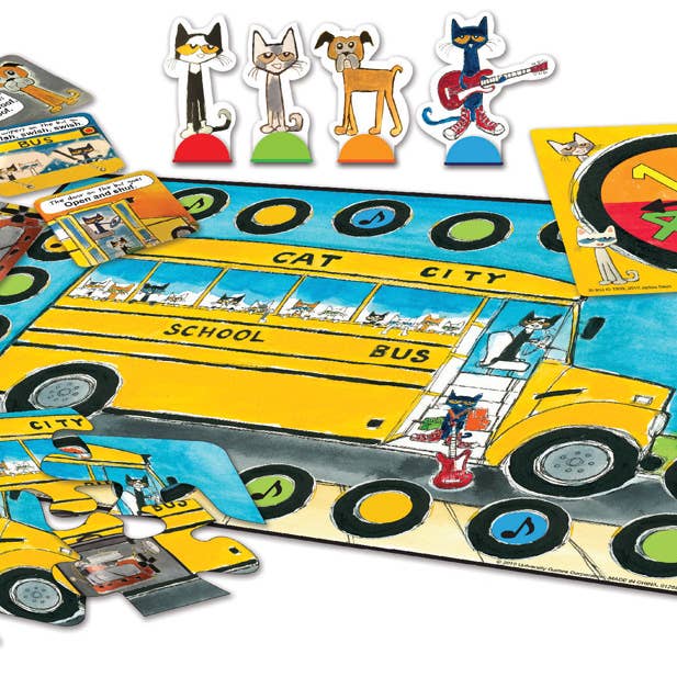 University Games - Wholesale Card Game - Pete The Cat: Wheels on the Bus Card Game