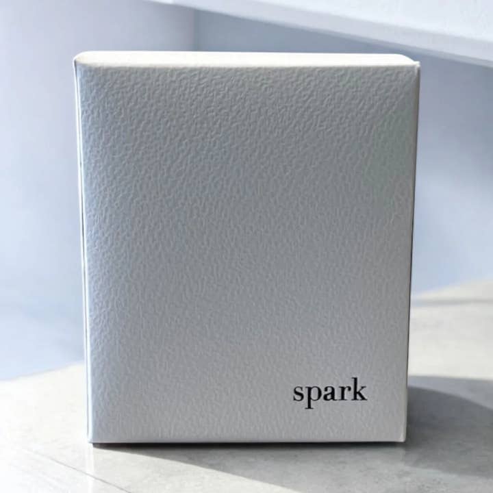 Spark Candles - Wholesale Jar/Filled Candle - Spark Candles - 10oz Matte Black Glass Soy Candle + Gift Box4