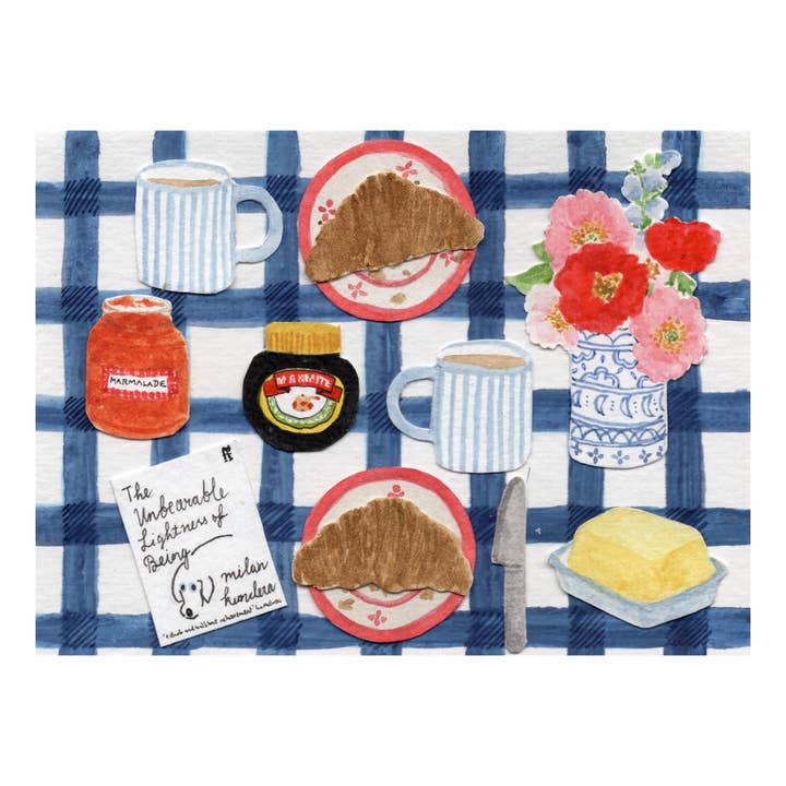 ‘Lightness’ Greetings Card for wholesale by Mimi Dickson