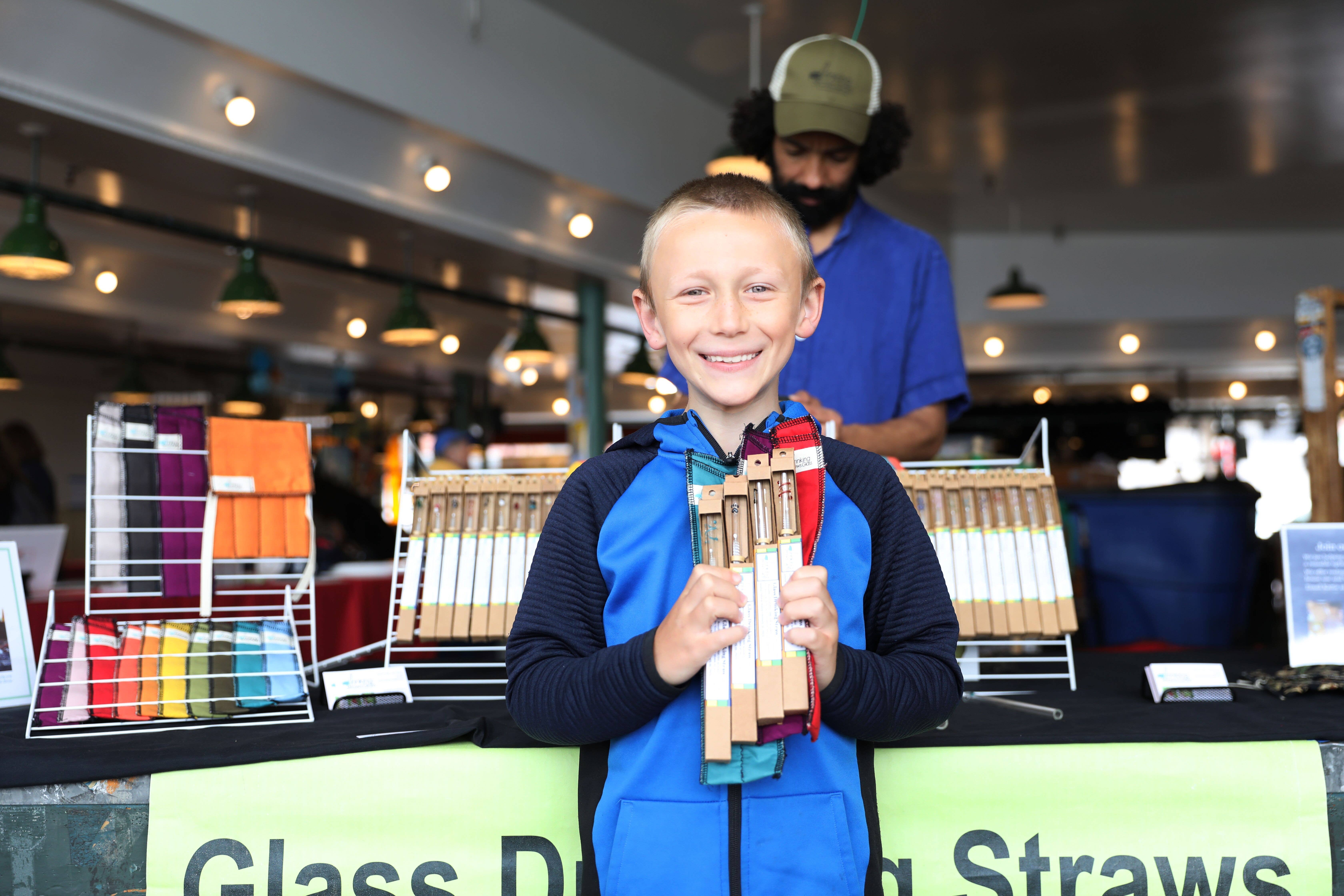 DrinkingStraws.Glass LLC - Wholesale Drinking Straw - Single Sleeve Carrying Case2