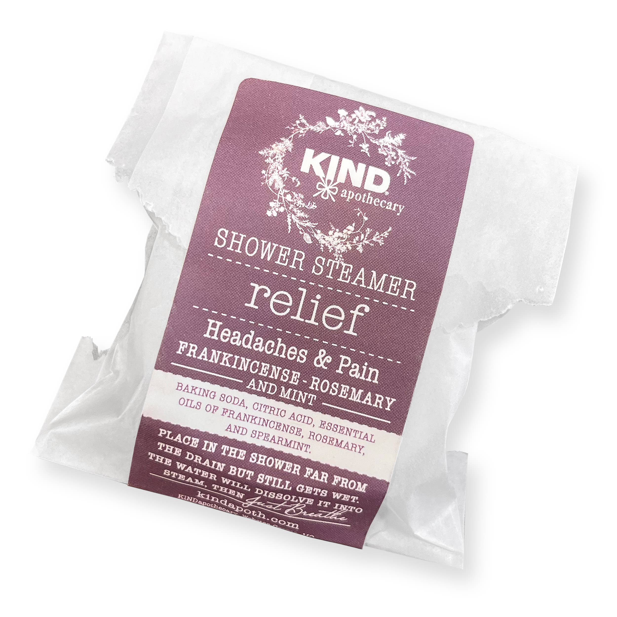 KIND apothecary - Wholesale Shower Steamer/Bomb - Shower Steamers1