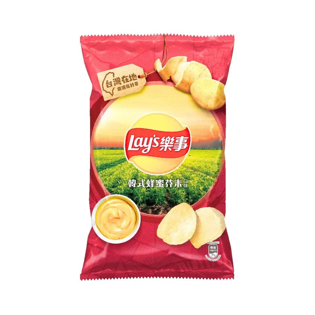 Pops Distro Inc - Wholesale Chips - Lay’s Korean Honey Mustard (32g) (Taiwan) 6-pack0