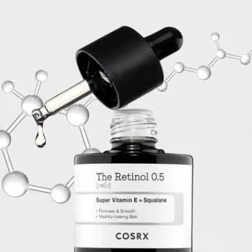 Best Beauty Group - Wholesale Facial Serum/Concentrate - COSRX The Retinol 0.5 Oil Vitamin A & E Squalene