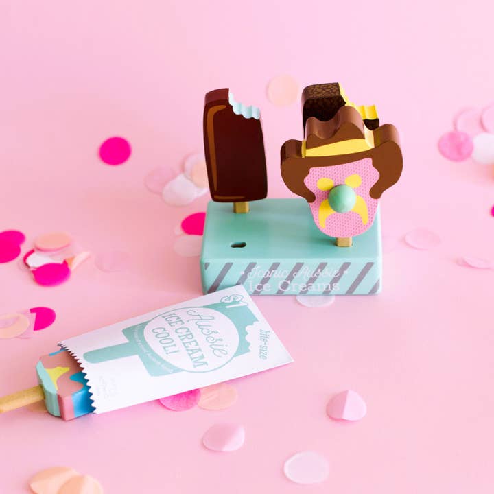 Make Me Iconic - Wholesale Wood Toy - Kids - WOODEN TOY - AUSTRALIAN ICE CREAMS MELT6