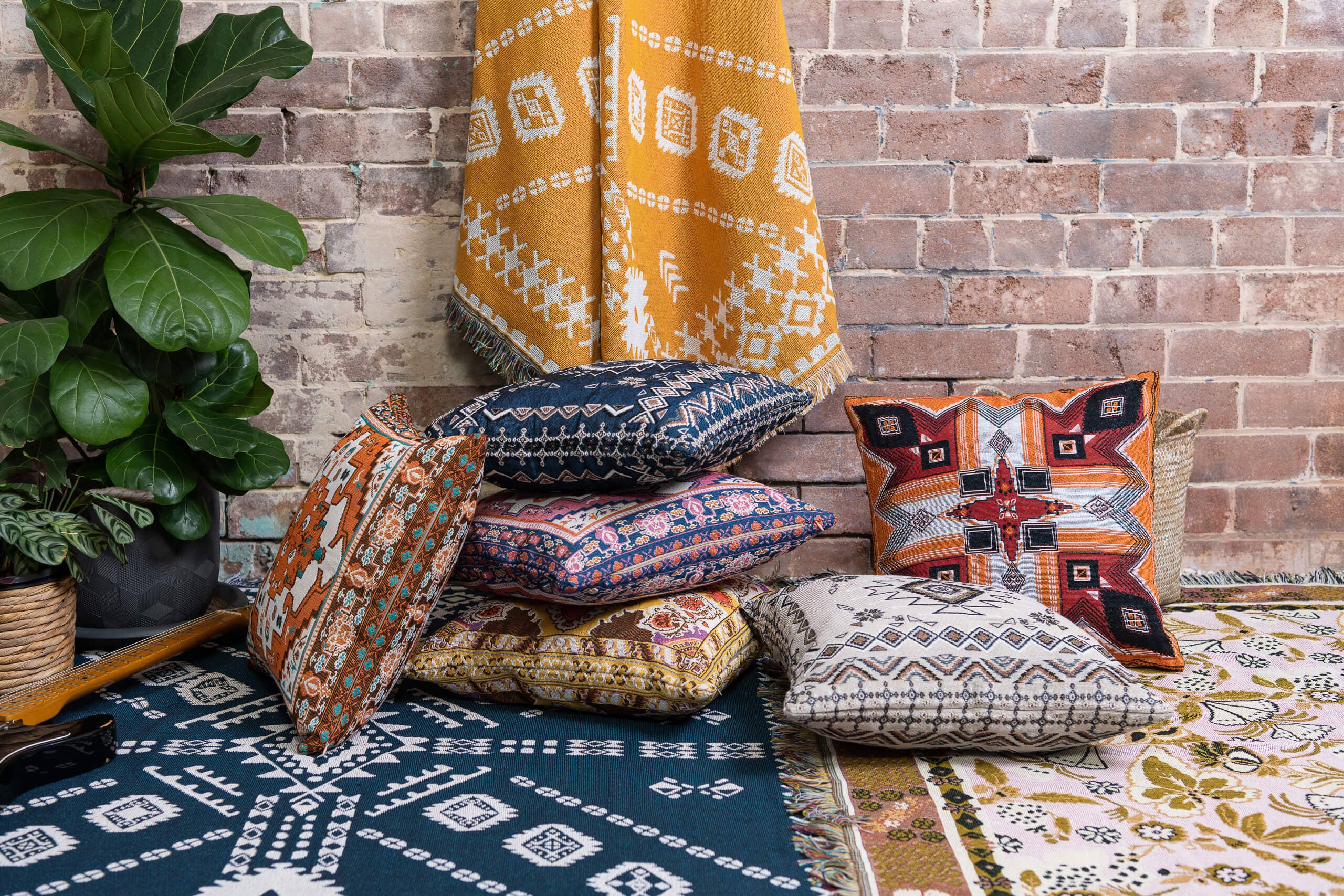 HENDEER - Wholesale Picnic Blanket - 'Eleanor Rigby' Woven Picnic Rug/Throw14