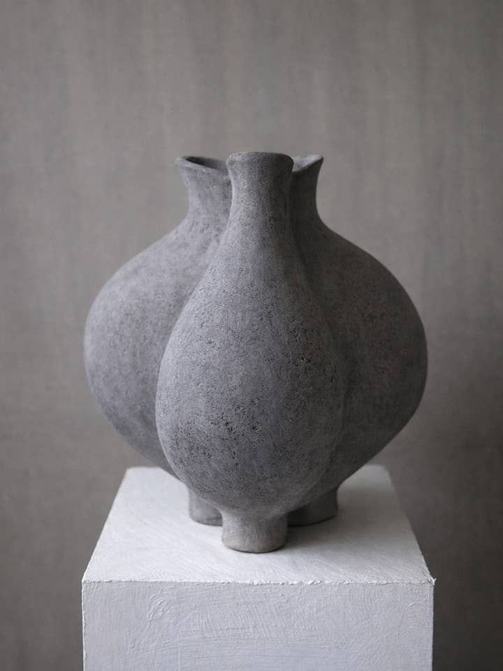 Nuri Vessel Gray for wholesale by Twenty Third by Deanne