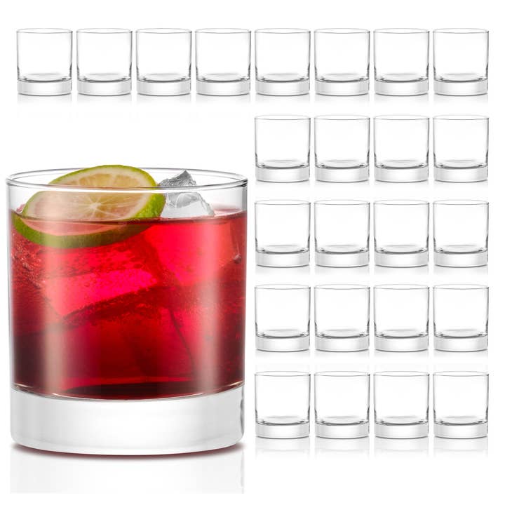 Libbey Heavy Base Rocks Glasses, 8 ounce, Set of 24 for wholesale by Libbey