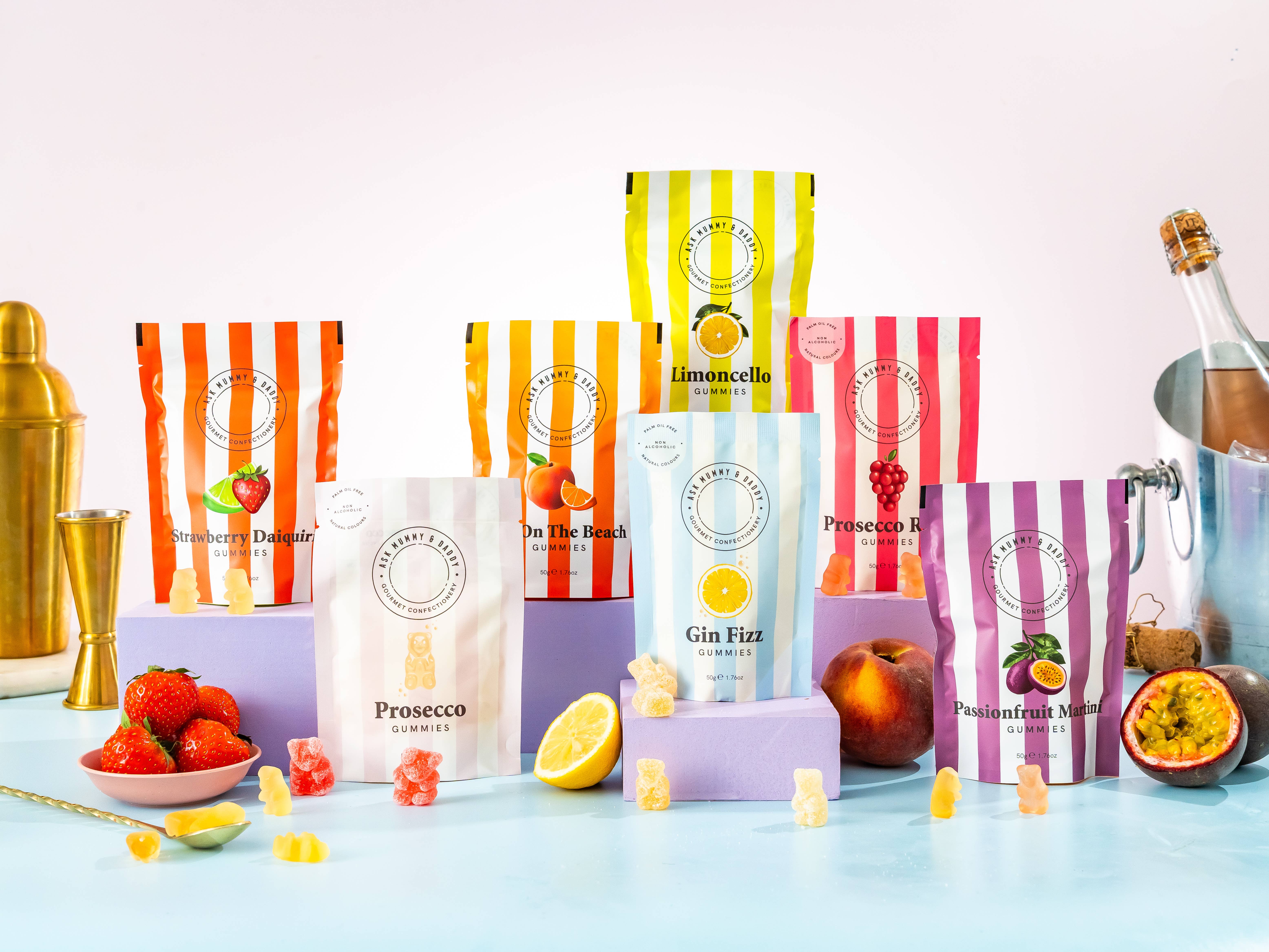 Ask Mummy & Daddy – Engroshandel Vingummi – Prosecco Rose gummier2