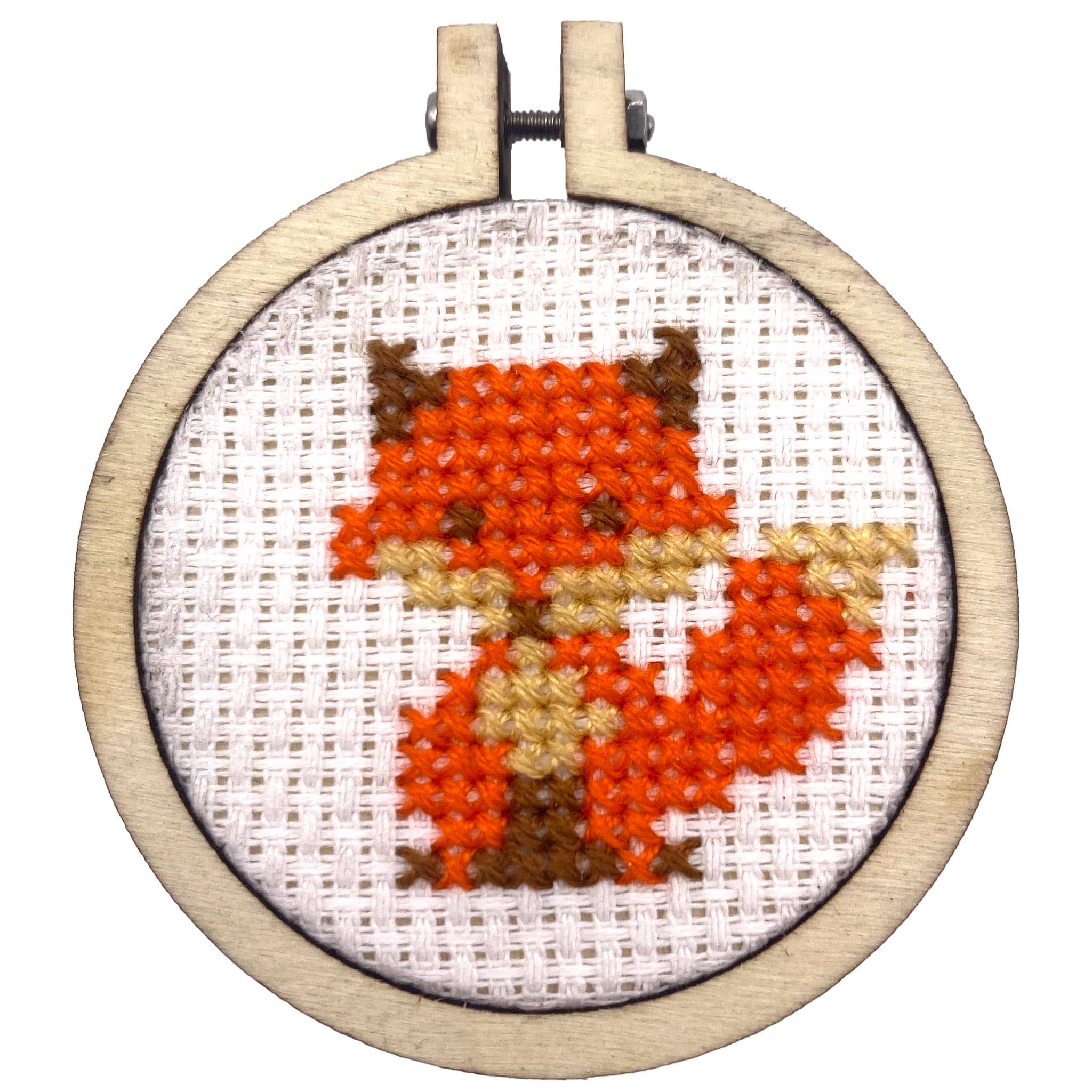 The Crafty Kit Company - Wholesale Embroidery/Cross Stitch Supplies - 'For Fox Sake!' Mini Matchbox Cross Stitch Kit6