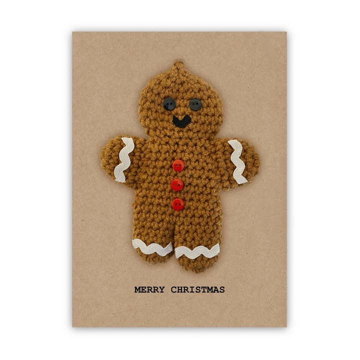 Funny Christmas Card, Tree Ornament, Ginger Bread Ornament for wholesale by Fifi's Handcrafted