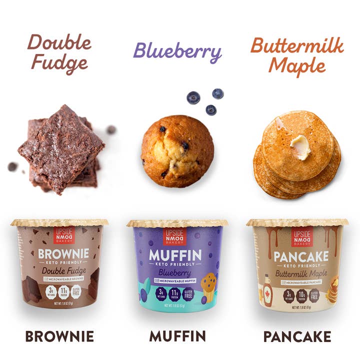 Upside Down Bakery - Wholesale Brownie - Double Fudge Brownie Cup4