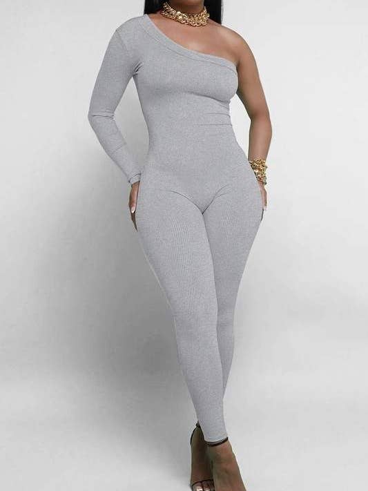 Flarix - Wholesale Jumpsuit - Women's - one long sleeve fitted jumpsuits2
