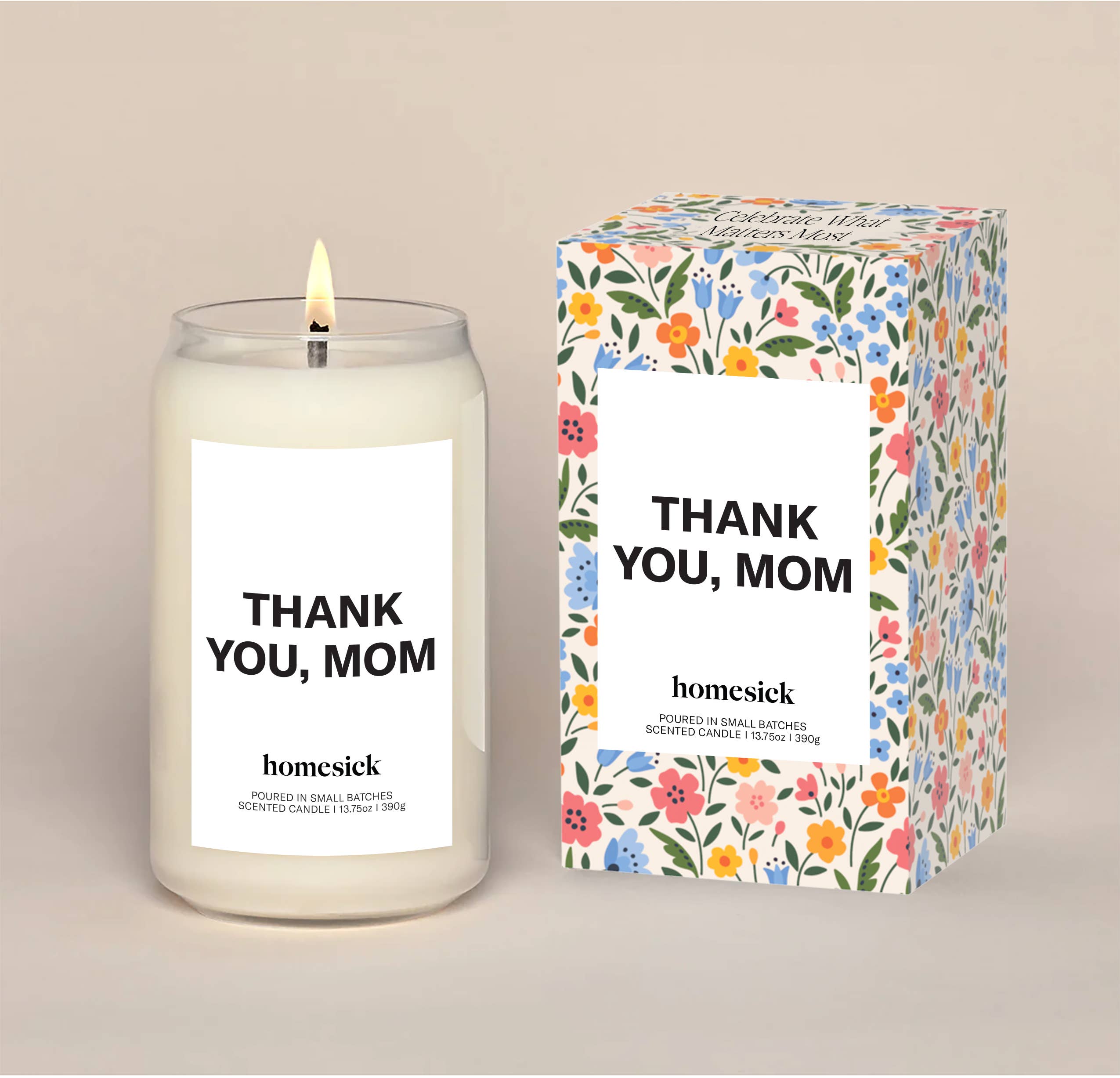 Homesick Candles - Wholesale Jar/Filled Candle - Thank You, Mom Candle