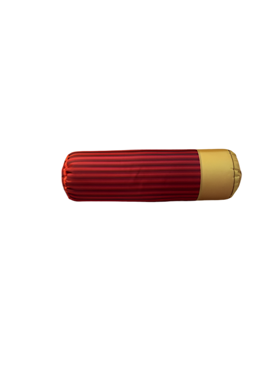 HushTubby - Wholesale Throw/Decorative Pillow - Red Shotgun Shell 12GA Pillow. Great Hunter gift. Tubular red shell with gold yellow end12