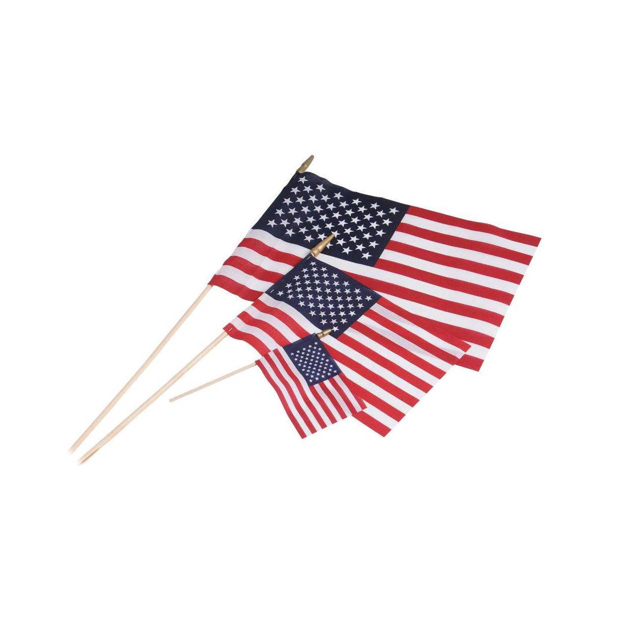Flags Unlimited – wholesale Flagga – Amerikansk flagga på stång, tillverkad i USA1