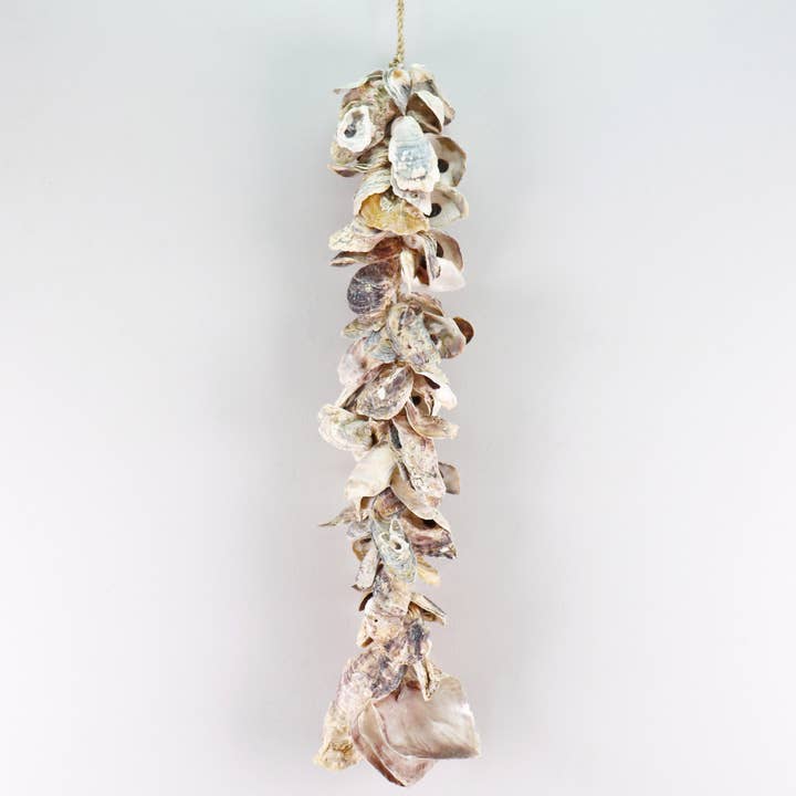 Oyster Garland 26" for wholesale by Modern Eastern by Contrast Inc.