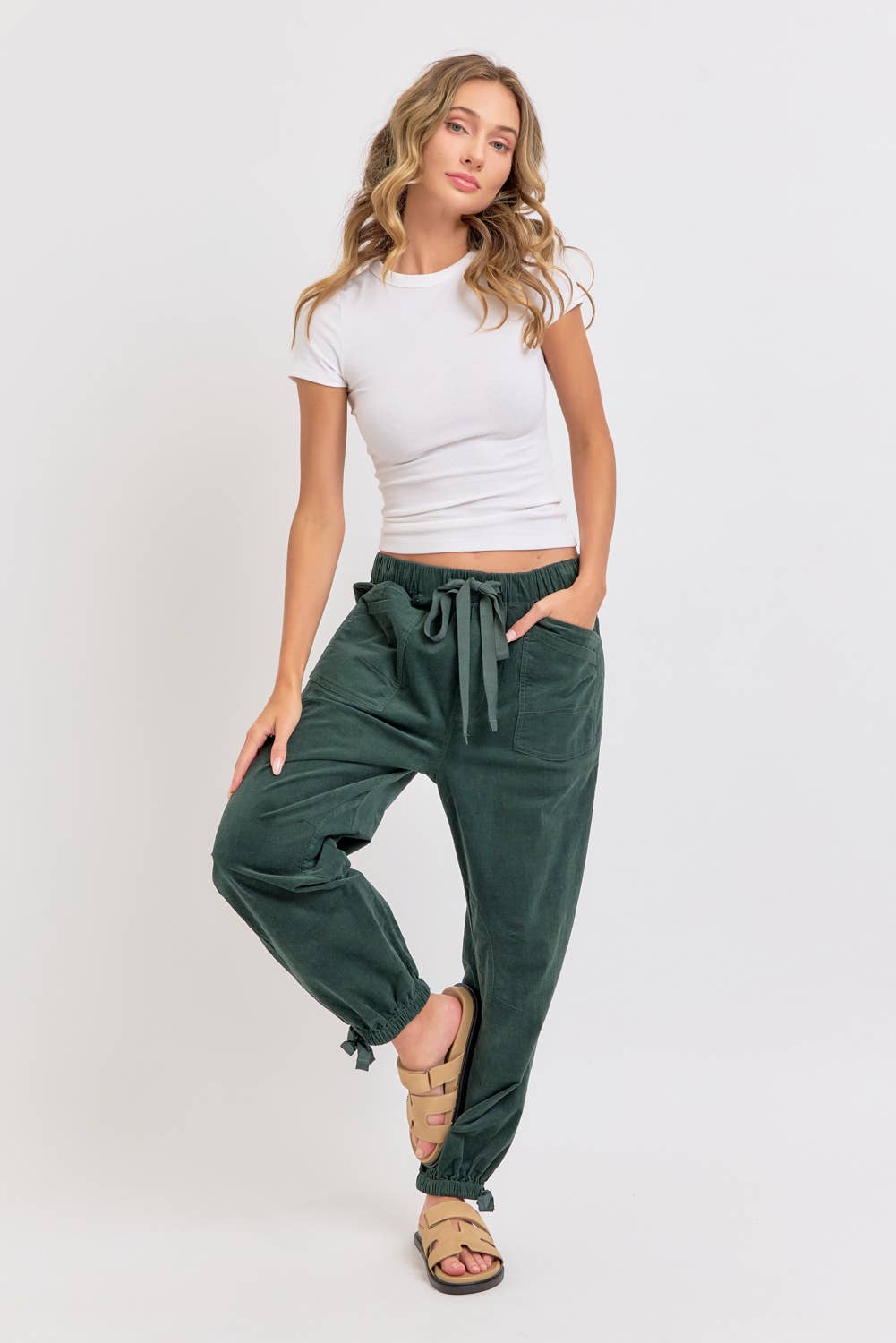 Sweet Lovely by Jen – wholesale Lounge Sweatpants/jogging bottoms – Women's – CORDUROY PULL-ON-PANTS/JOGGER2