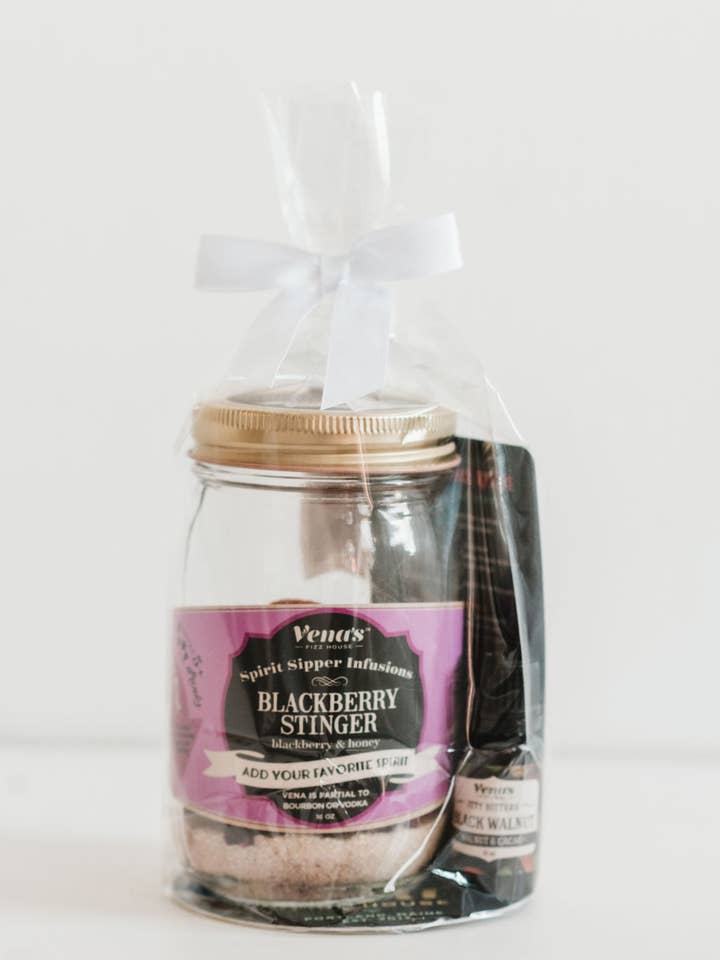 Blackberry Stinger Cocktail Pack for wholesale by Vena's Fizz House