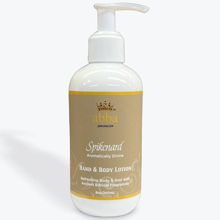 Abba Christian Products - Wholesale Hand & Body Lotion - Spikenard Hand and Body Lotion - 8oz