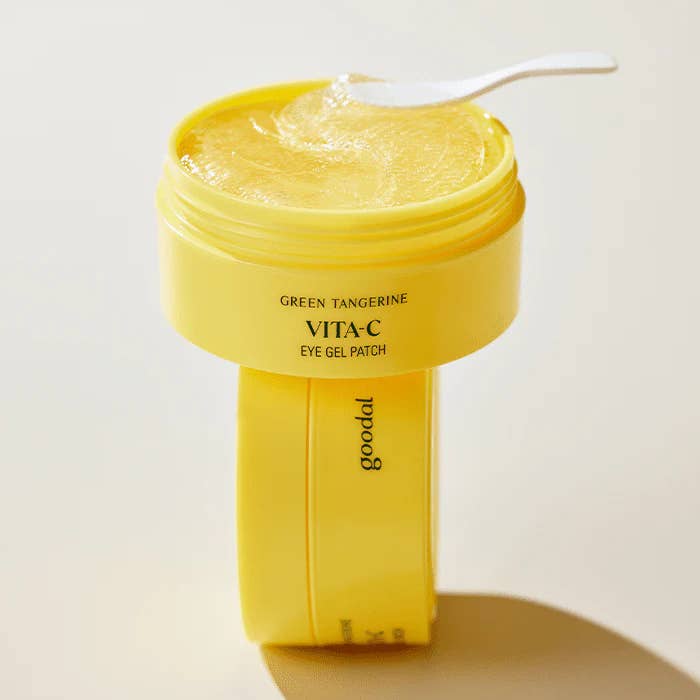 Kosmic - Kbeauty Skincare - Venta al por mayor Mascarillas para ojos - PARCHE DE GEL PARA OJOS VITA C, COLOR VERDE MANDARINA, 60 UNIDADES