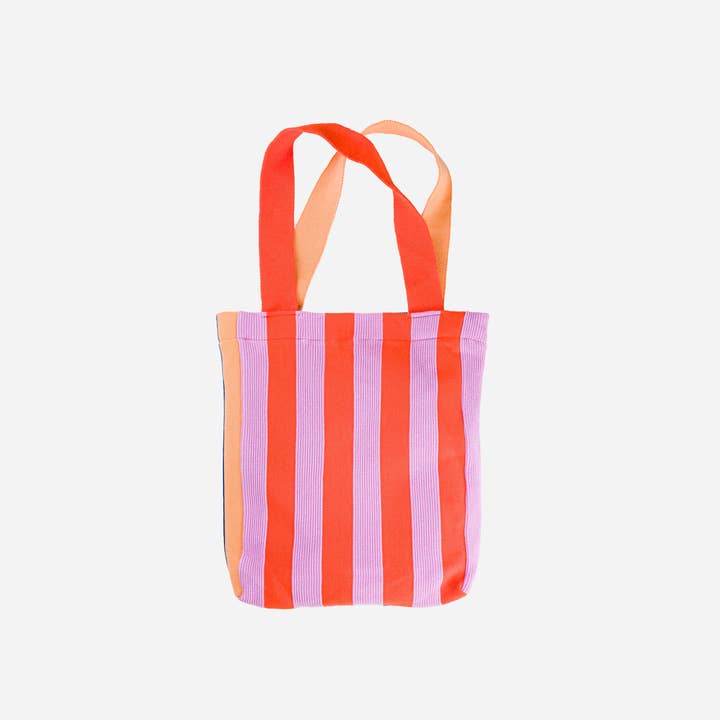 VERLOOP | knits - Wholesale Tote Bag - Women's - Super Stripe Knit Tote17