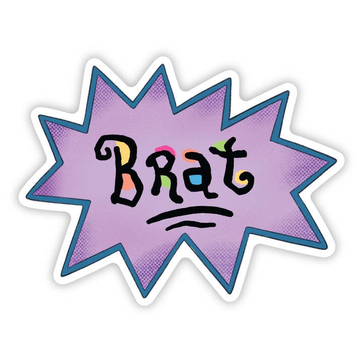 Brat (Rugrats Parody) Sticker for wholesale by Lucky Mfg. Co.