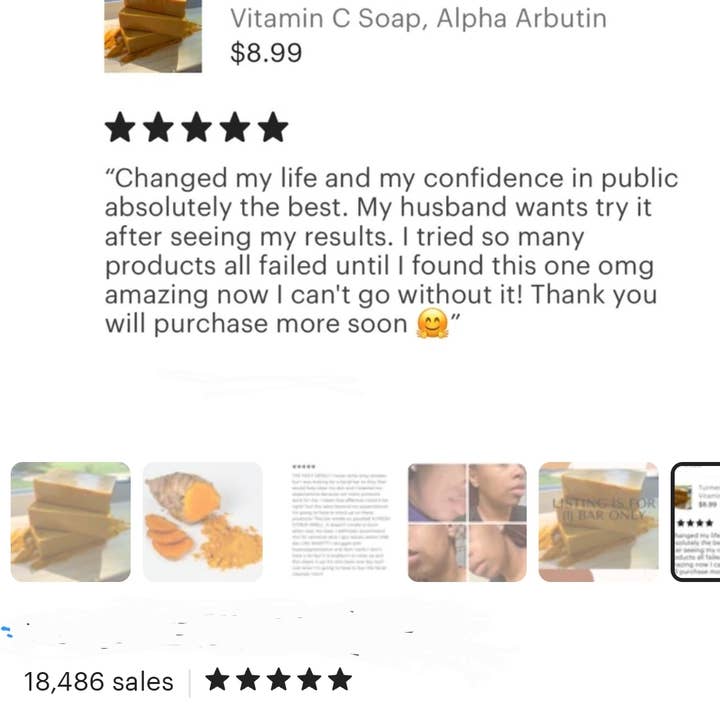 Bare Organics Lux Skincare – Engroshandel Sæbestykke – Gurkemeje lysere sæbe, C-vitamin sæbe, Alpha Arbutin Ski5