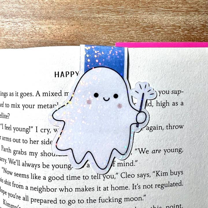 Ghost Magnetic Bookmark for wholesale by Awfullynerdy.co