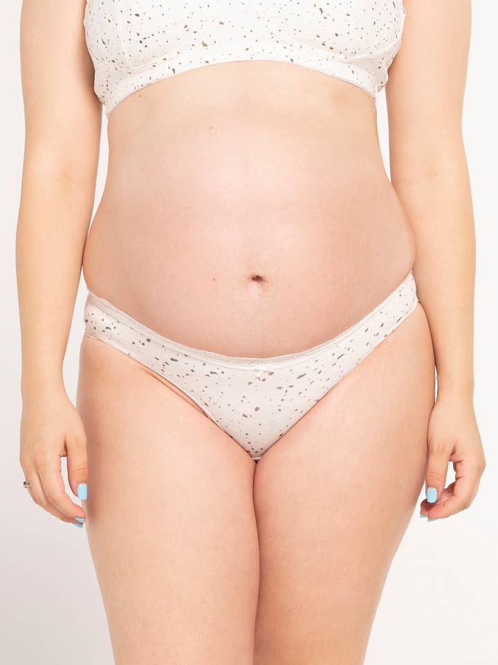 Marmor Print trusser til gravide for engroshandel hos Ohma Barcelona