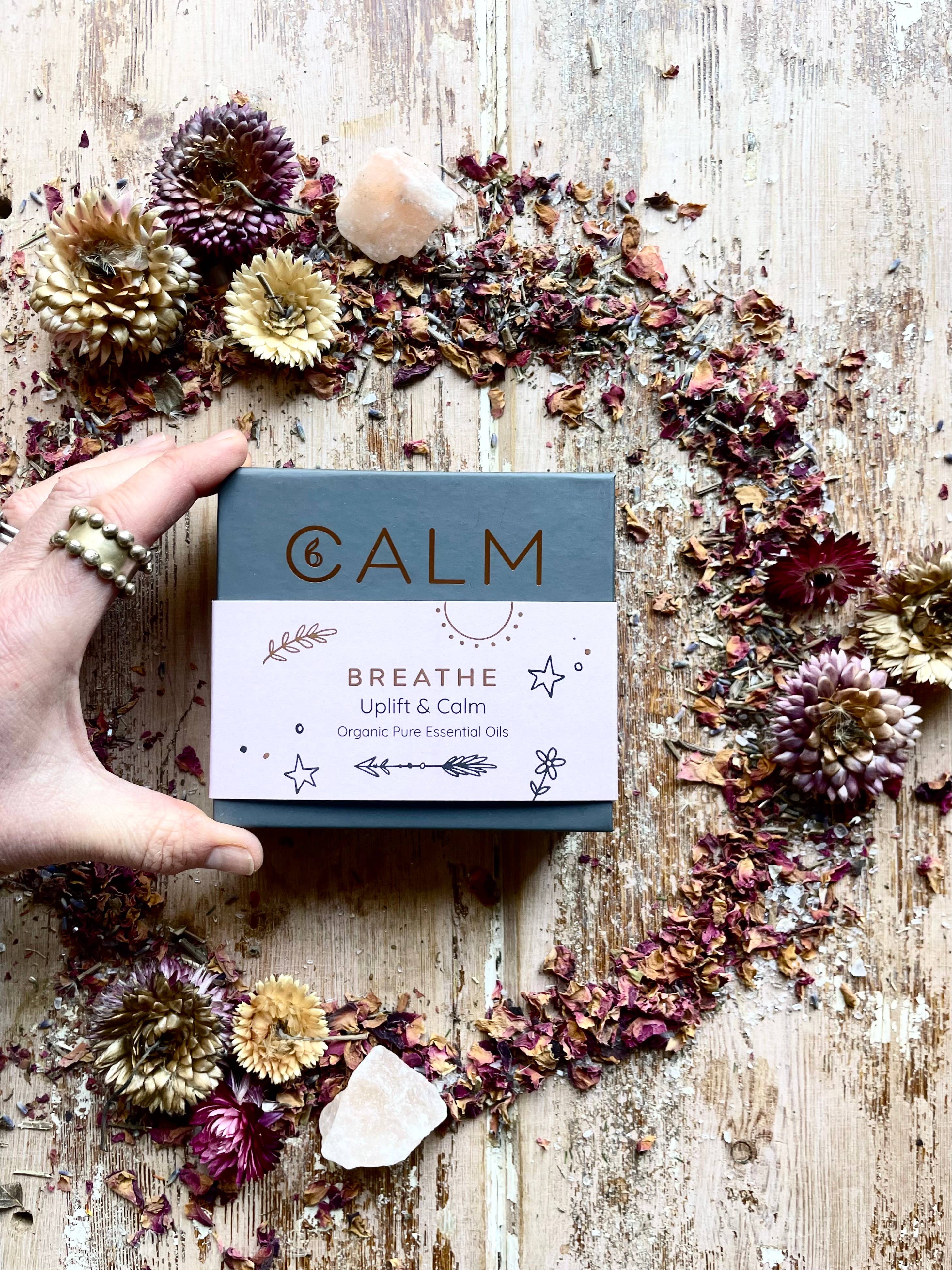 B Calm Ltd - Vente Huile essentielle - Respirez le calme – Coffret cadeau à composer soi-même (3 × 5 ml)0