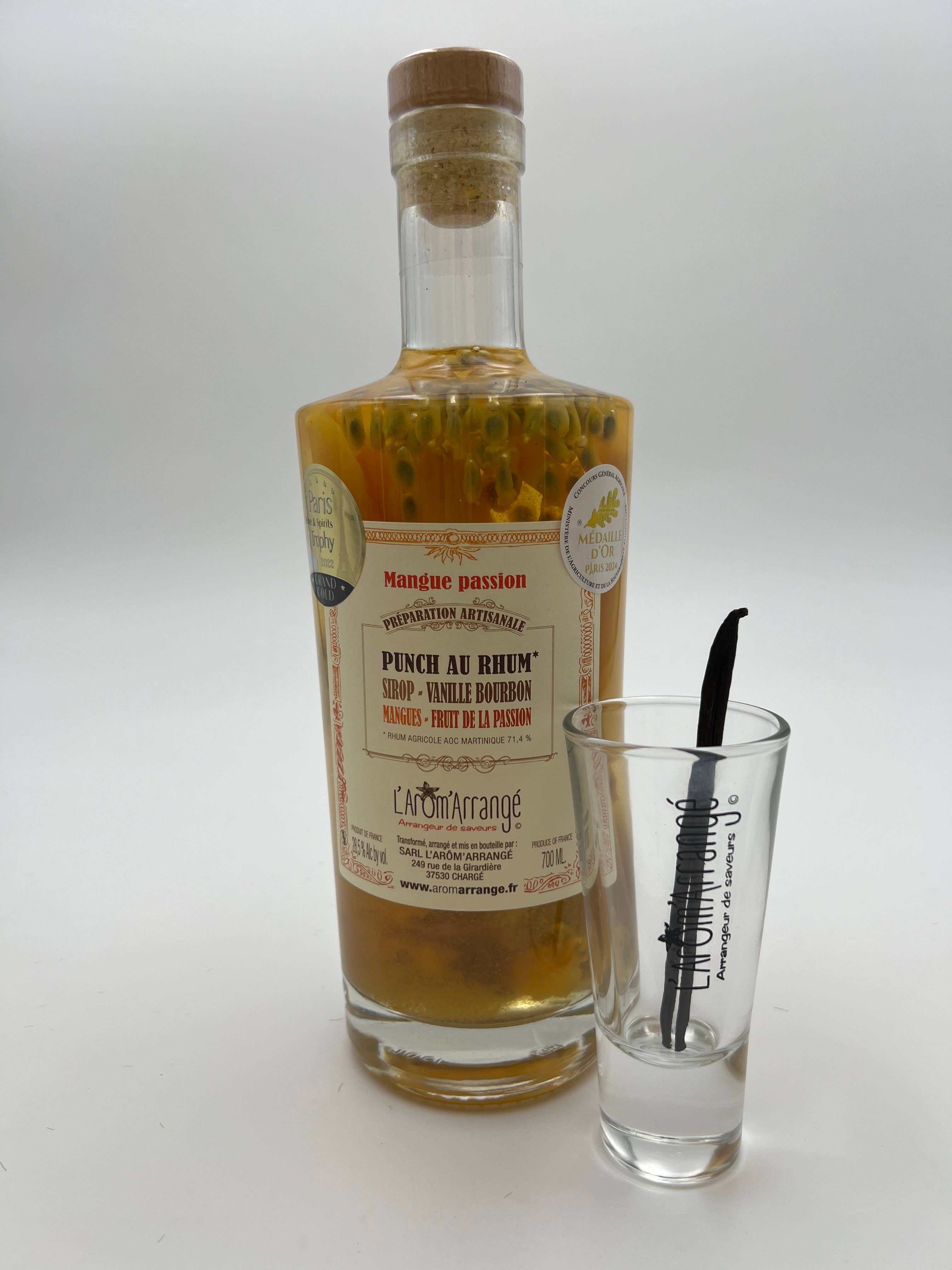 L'Arôm'Arrangé - Wholesale Pre-Mixed/Ready-Made Alcoholic Drinks - Passion Mango Arranged Rum - 70cl3