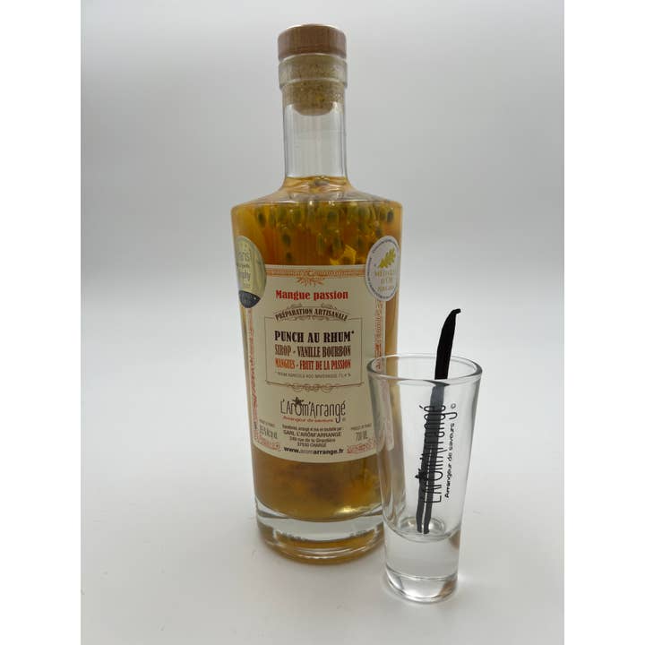 L'Arôm'Arrangé - Wholesale Pre-Mixed/Ready-Made Alcoholic Drinks - Passion Mango Arranged Rum - 70cl3