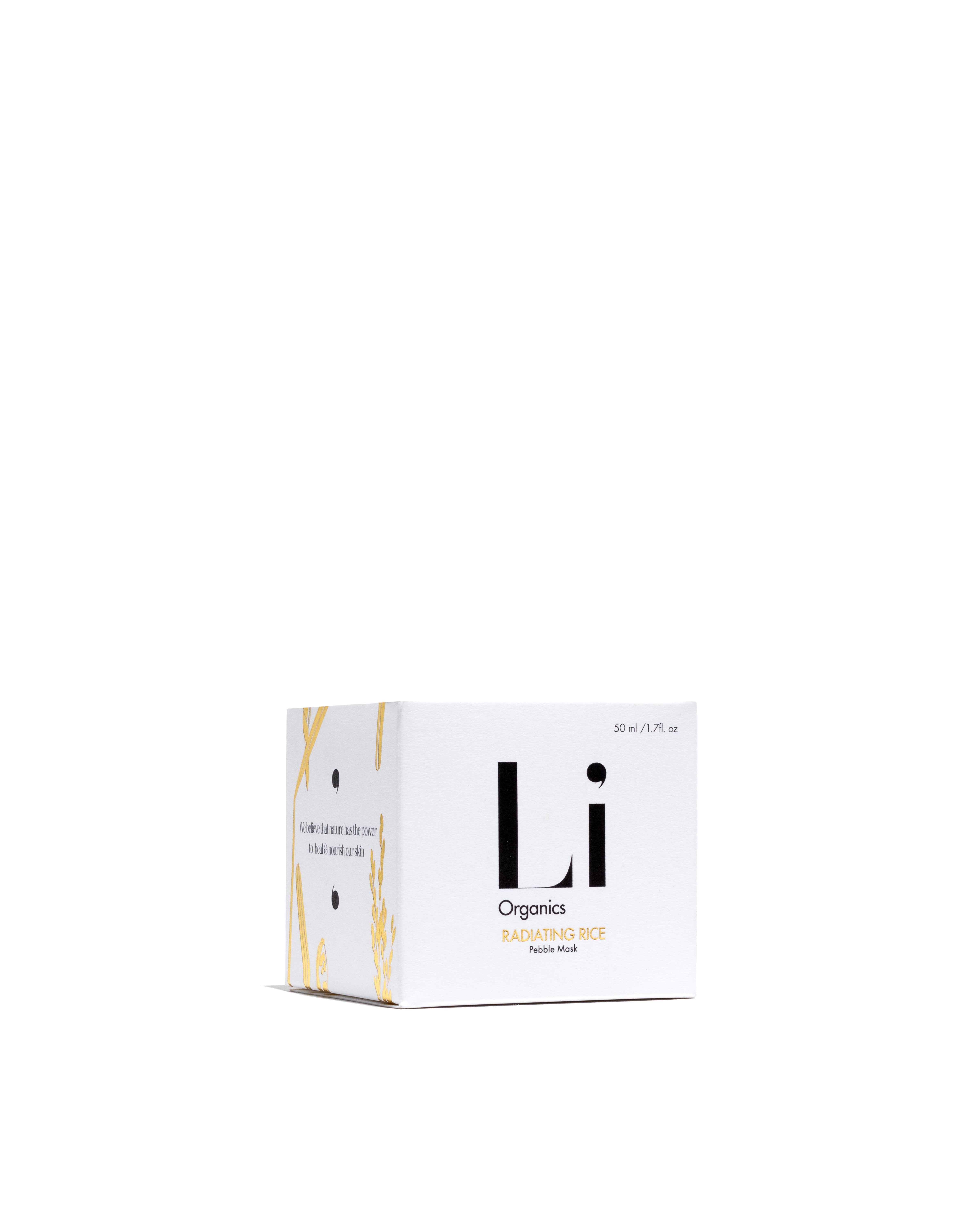 Li Organics - Wholesale Skincare Face Mask - Radiating Rice Pebble Mask2