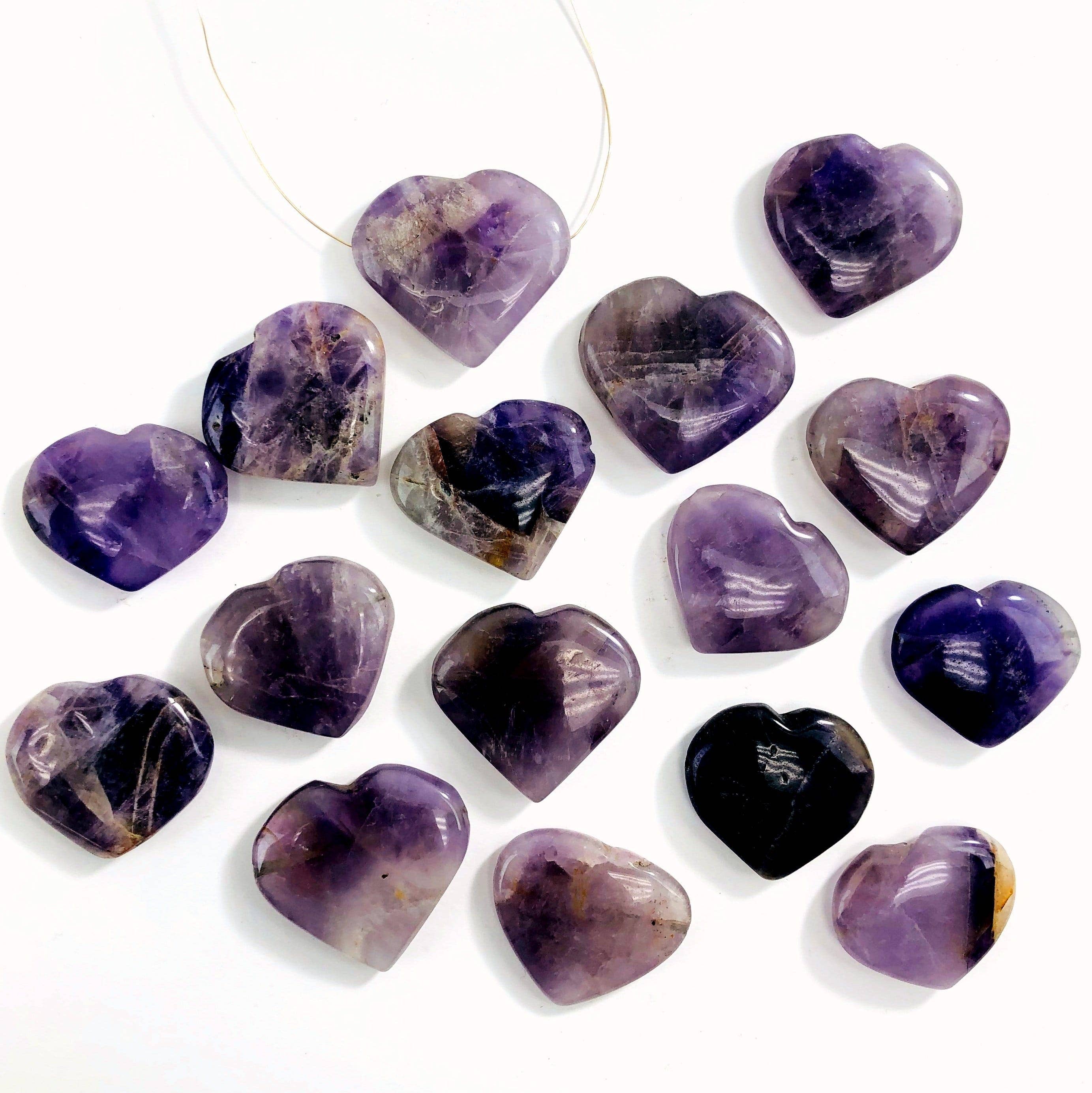 Rock Paradise - Wholesale Spiritual Stone/Crystal - Crystal Heart Shaped Gemstones - Drilled for Jewelry Making7
