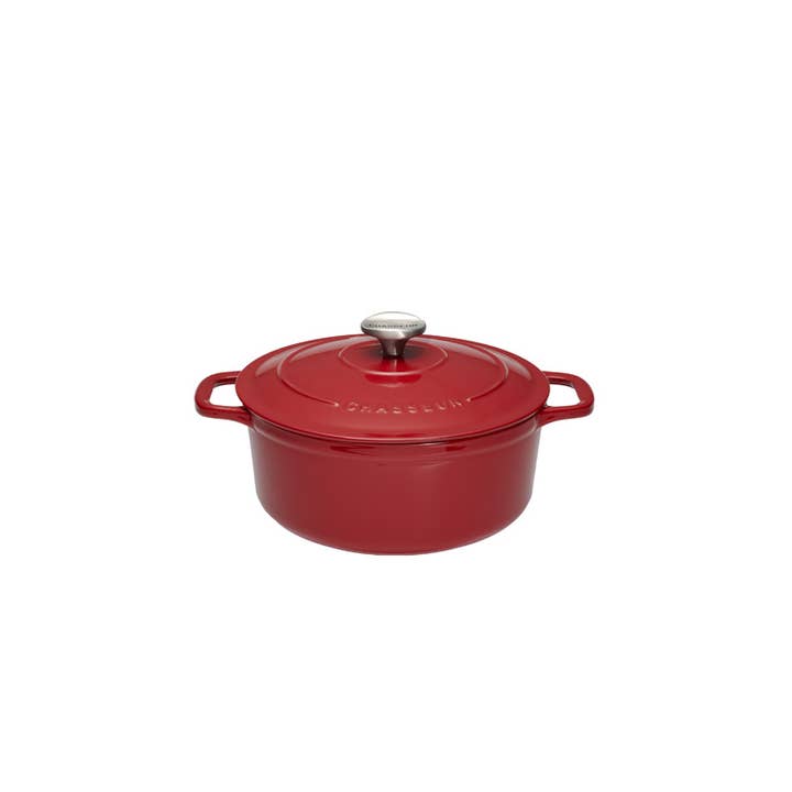 Chasseur 12cm Round Casserole - Chilli Red for wholesale by Dexam UK