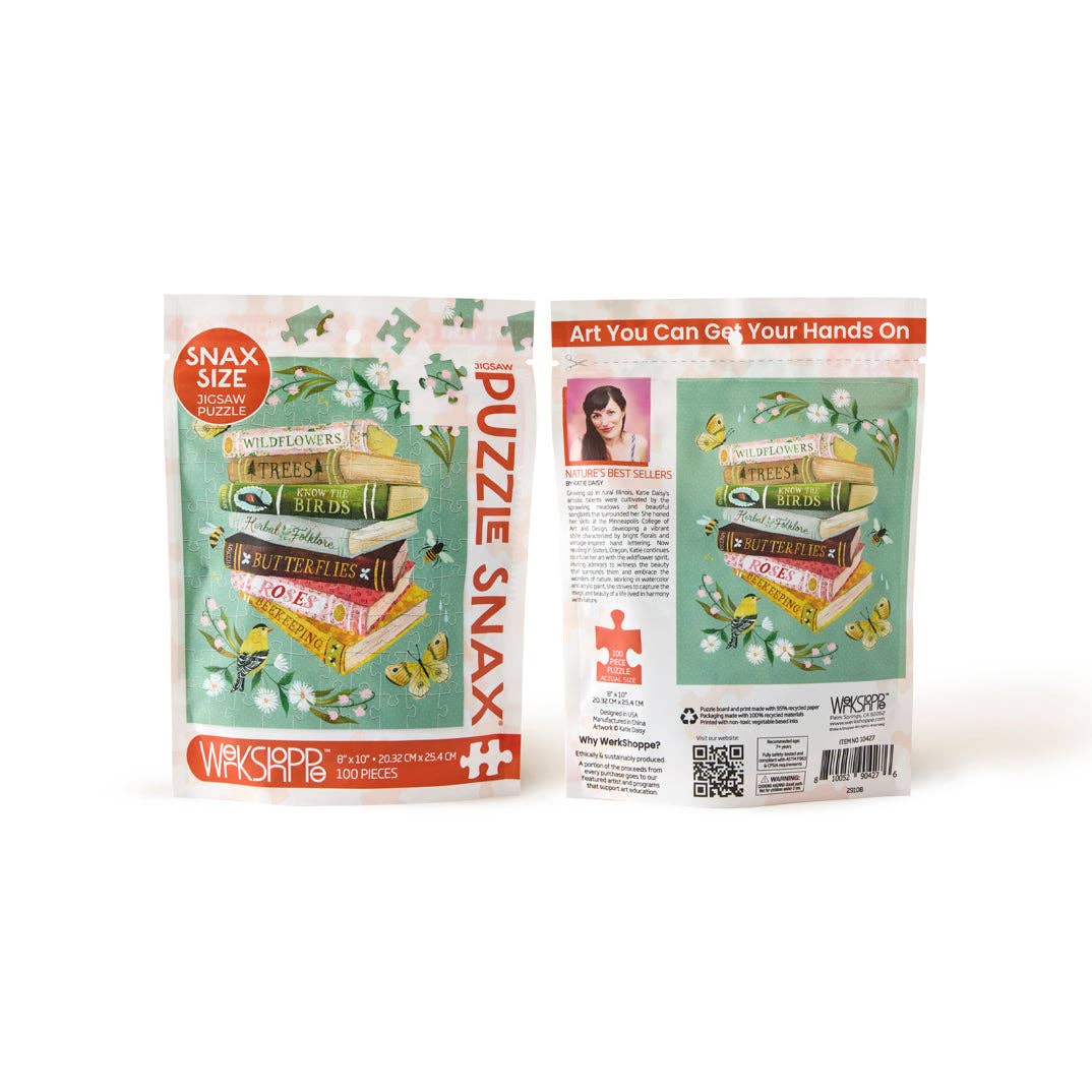 WerkShoppe - Wholesale Puzzle - Adult - Nature's Bestsellers 100 Piece Puzzle Snax2