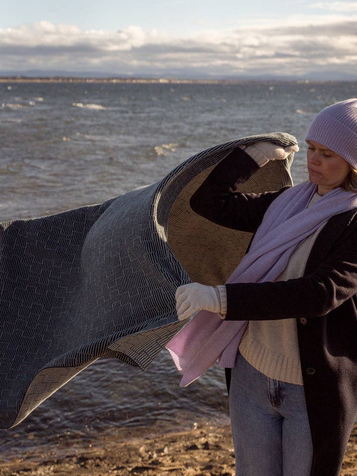 Lugano Trellis Blanket for wholesale by Hilary Jane Keyes